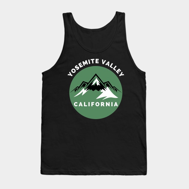 Yosemite Valley Ski Snowboard Mountain California Yosemite - Yosemite Valley California - Travel Tank Top by Famgift